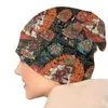Berets India Mandala Zen Boeddha Bonnet hoeden mode -gebreide hoed voor vrouwen heren herfst winter warme schedels beanies caps