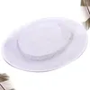 Berets Cocktail Hat Base Saucer Pillbox Women's Hats Diy Wommen Bottom Charming