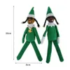 Gift Kids Plush On Toy Snoop A Stoop Hip Hop Lovers Cross Border Snooping Bent Over Christmas Elf Resin Decorative Doll 1027 ing