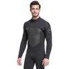 Dames badkleding uit één stuk neopreen 1,5 mm duikpak winter met lange mouwen mannen wetsuit voorkomen jellyfish snorkelen