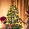 Party Decoration Creative Po Baubles Christmas Transparent Cadre de balle Ornement décorations d'arbre