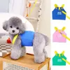 Dog Collars Embroidered Letter Pet Chest Back Harness Vest Style Designer Clothes Traction Coat For Spring And Summer 2024