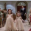 Champagne Lace Tulle Flower Girl Dresss for Wedding Kids 2022 Empire Waist Caspila Mlabora di gioiello Principessa festa da sera Teens Communi 201t