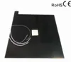 Teppiche 600 1,5 mm Wärmekissen für 3D -Drucker Flexible Silikonheizung 110 V 1200W Kleber 2side 100k Thermistor 800 -mm -Bleidraht