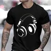 T-shirts voor heren DJ Electronic Dance Music Techno Rave T-shirt Summer Graphic katoen Strtwear Short Slve Birthday Gifts T-shirt Men kleding T240510