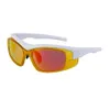 Nowi mężczyźni Y2K Cat Eye, modne i kolorowe okulary przeciwsłoneczne na rowerze na świeżym powietrzu dla kobiet, okulary przeciwsłoneczne H513-11