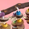 Autres oiseaux Supplies Wood Toying Toys-blocs Parrot Déchirant Toys for Finch Budgie Parkets Casquels Conure Lovebirds et Amazon Parro