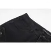 Men's Jeans 2024 Patchwork Washed Black GRALLZ Project G / R Pantal