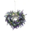 Flores decorativas Garland Garland Party Wreath Depot Decoración de primavera Puerta Puerta Romes