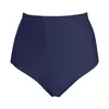 Dames zwemkleding met hoge taille broek bikini baden zwem vrouwen zwempak shorts strakke passende bodem vaste badkleding