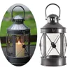 Ljushållare Metal Lantern Tealight Ornament European Simple Vintage Style