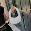 Designer di lusso Borsa per nuvole a quadri piegata femminile, borsa ascellata, nuova ed elegante mini borsa