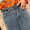 Women's Jeans Women Solid Color Denim Pants S-5XL 2024 High Waist Female Hipster Blue Pantalones Jean Para Mujer