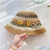 Wide Brim Hats Designer Hook The Fishermans Hat Colorf Bucket For Women Beach Vication Breathable Caps Drop Delivery Fashion Accessori Othec