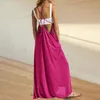 Robes décontractées Femme Summer Bohemian Robe Flowy Boho Floral Beach Party for Women's Long 2024