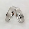 Wedding Rings Never Fade Love Ring Set for Men and Women Silver Platinum Titanium 316l Stainless Steel Jewelry Couple Q240511