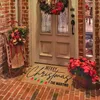 Mattor bomullsfilt jul golvmatta badrum vardagsrum välkomna dekorativa 60x40 cm fina filtar för män