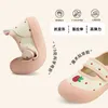 Sneakers TS Childrens Shallow Mouth Canvas Shoes Spring and Autumn Boys Girls Fruit Embroidered Ladle Anti Kick Baby Soft Sole Indoor H240513