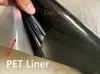 HD Ceramic Carbon Vinyl Wrap الذي يغطي فيلمًا مع إطلاق الهواء الأولي Low Tack Glue Glue Self Reshesive 42 × 18 مترًا 5 × 59 قدمًا مع بطانة الحيوانات الأليفة