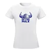 Polos da donna Up the Milk T-shirt Shirt per la stampa animale per ragazze vestito grafico Donne sexy