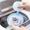 Sacs à linge Marchandis de maison Home Floating Lint Hair Catcher Mesh Pouch Washing Machine Machine de filtre Nettoyage