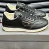 Chaussures de créateurs baskets pour hommes Dowtown Derme Trainers Hommes bas sneaker en cuir bas Black Blanc Grey Running Casual Shoe