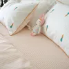 Bedding Sets Japanese Simple Striped Cotton Set Fashion Cute Soft Smooth Modern Design Housse De Couette Mariage Decoration Ec50ct