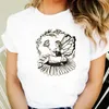 Frauen T-Shirt Ladies T-Shirt Fashion Cartoon Tier Sommer Damen Print Top Fashion Rund Neck Kurzer Slve Atmungsfreie Freizeit Ts Grafik Y240509