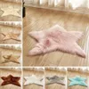 Creative Rayuan Star Shape Artificial ullmatta fårskinn håriga mattor faux matta sittplats fluffig mjuk yta