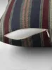 Oreiller marine Stripe bordeaux et bleu foncé country Tapestry Throw s Couvertures de canapé de luxe pour les boîtiers de canapés