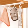 Kitchen Storage 1/2/3PCS Sticking Hook Abs Scalable Domestic Strong Bearing Push-pull Supplies Upside Down Wall Mounted