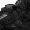 パーティードレスパンクレイブゴシック女性の黒いオフショルダーロリータ包帯シフォンフリルドレスエレガントなミニAラインショートツーウェア