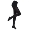 Women Socks Women's Pantyhose Skin Tone Pressure Jumpsuit Plus Size S-4XL 5XL Black Varicose Prevention Tights 20-30mmHg