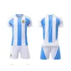 Soccer Jerseys Men's Tracksuits 24-25B Argentinië Home National Team voetbaljersey Kinderen volwassen training maat 14-3xl