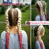 Fräulein Rola 32inch 165G/PCs Twist Synthetic Hair Edensitch Jumbo Flechten Kanakelon Hair Ombre Grüne Rosa Purple Yellow 240506