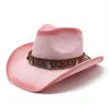 Cowboy hoed man vrouw western 2024 zomer wijd rand uit