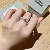 Designer Hoge versie Westwoods Mini Saturn Ring For Women Light Luxury Modieuze en veelzijdige niche verplaatsbare nagel