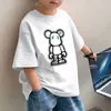 Хлопковая детская летняя футболка с коротки