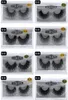 1Pairlot Eyelashes 3D Mink Eyelashes Långvariga falska ögonfransar Återanvändbara 3D -mink Lashs Lash Extension Make Up Fake Eye Lashes6566708