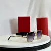 المصمم الفاخر النظارات الشمسية للرجال نساء سكوير 0194 نمط المعادن UV400 الشهيرة العلامة التجارية الرجع