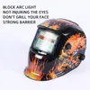 1PC Welding Mask Solar Automatic Color Headworn Welding Helmet High Temperature Resistance Protective Mask Hat 240422