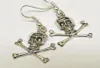 50Pair Vintage Silver Skull Hamsa Hand Owl Starfish Mermaid Moon Angel Elephant Lotus Feather 925 Ear Dropdangle Chandelier Earri9715532