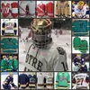 Vin 18 Jake Evans Hockey Jersey 40 Cal Petersen 26 Steven Fogarty 9 Anders Lee 5 Robbie Russo 21 Bryan Rust Wisconsin Ice Jersey Nd Stitche