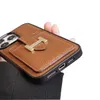 Étui à iPhone de luxe pour iPhone 15 14 Pro Max Leather, portefeuille de téléphone de concepteur Portefeuille 15 plus 14 plus 13 12 11 Pro pour femmes Men Hotroproof Hot Classic Cover avec support de carte