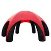 Tenda di copertura rossa esterna 10m Arch Marquee Portable 6 gambe pubblicitario Nuffabile Spider Tent Giant Pop Up Dome senza pareti laterali FO250O