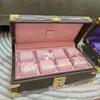 جديد Coffret polyvalent Jewelry Box Box Fudicury مصمم الأكياس الفولت جلود مراقبة مربع 8 رجال مشاهدة منظم مربعات تخزين المجوهرات