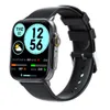 Nuovo smartwatch QS12 con comunicazione Bluetooth, temperatura, frequenza cardiaca, pressione sanguigna, ossigeno nel sangue, monitoraggio del sonno, fasi del misuratore di esercizi