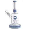 10.3 inch kopige glazen bong recht type water buis glas bong 18 mm vrouwelijke gewricht met glazen kom voor roken H895