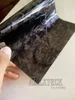 HD Siyah Parlatıcı Dövme Karbon Vinil Sarma Kapak Film ile Film İlk Düşük Yapıştırıcı Tutkallı Kendi Yapışkan Folyo 1.52x18m 5x59ft Pet Astar ile