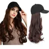 Wig Womens Duck Lingue Autue Simulation Hair Long Wave Big Fashion Cappello Wig